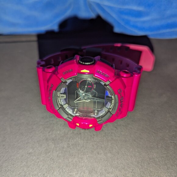 ##ULTRA-RARE/MINT## Casio G-SHOCK G’MIX GBA-400 Unisex Pink Black Digital Watch - Picture 3 of 14
